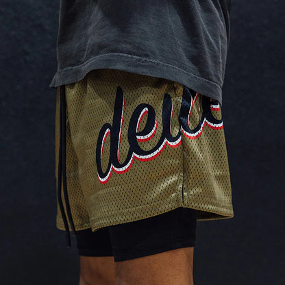 DEUCE MESH SHORTS | TRAVIS