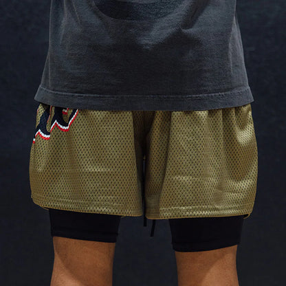 DEUCE MESH SHORTS | TRAVIS