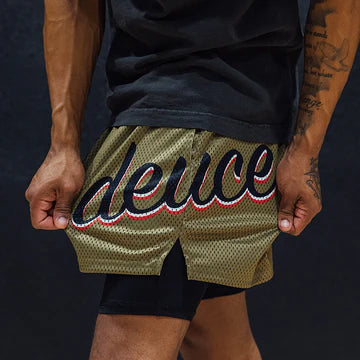 DEUCE MESH SHORTS | TRAVIS