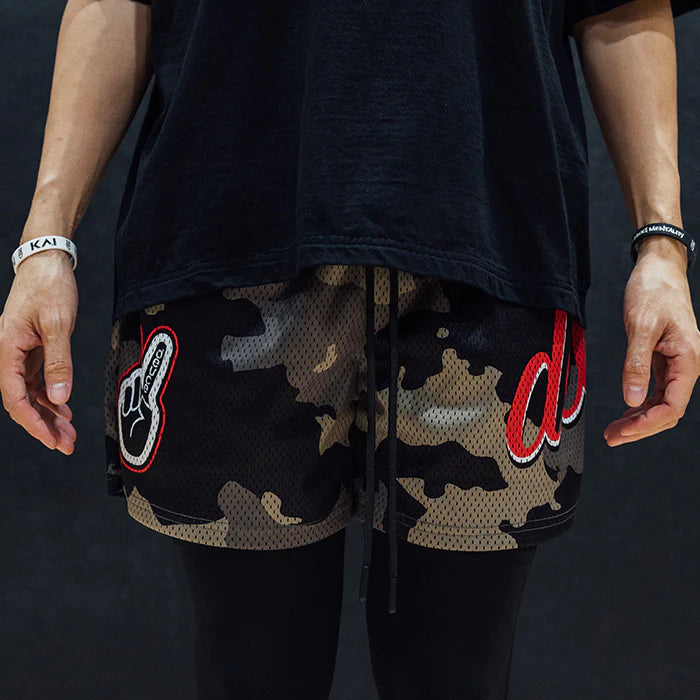 DEUCE MESH SHORTS | KOBE CAMO