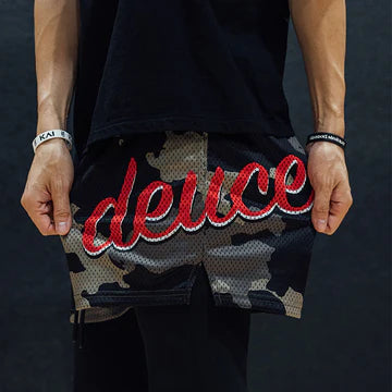 DEUCE MESH SHORTS | KOBE CAMO