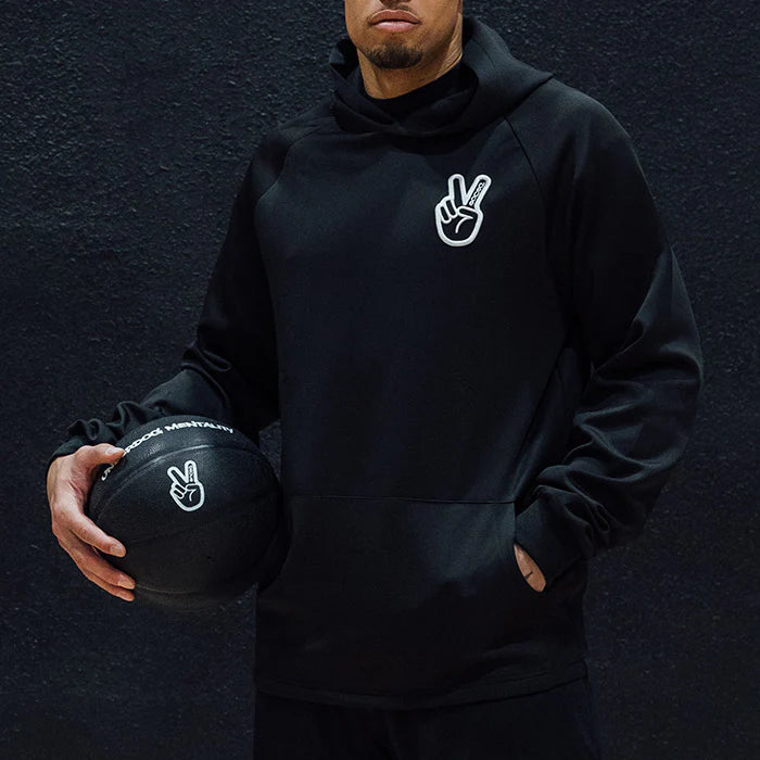 DEUCE ATHLETIC HOODIE | BLACK