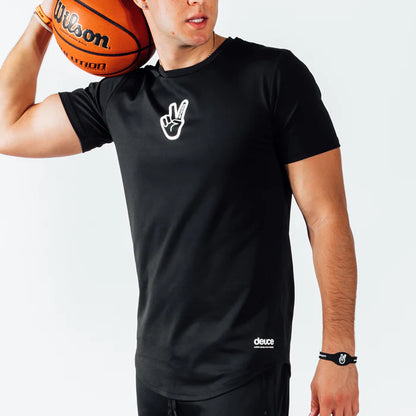 DEUCE ATHLETIC SHIRT | BLACK