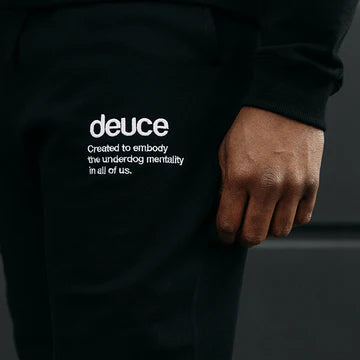 DEUCE PREMIUM SWEAT PANTS | BLACK