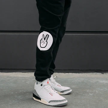 DEUCE PREMIUM SWEAT PANTS | BLACK