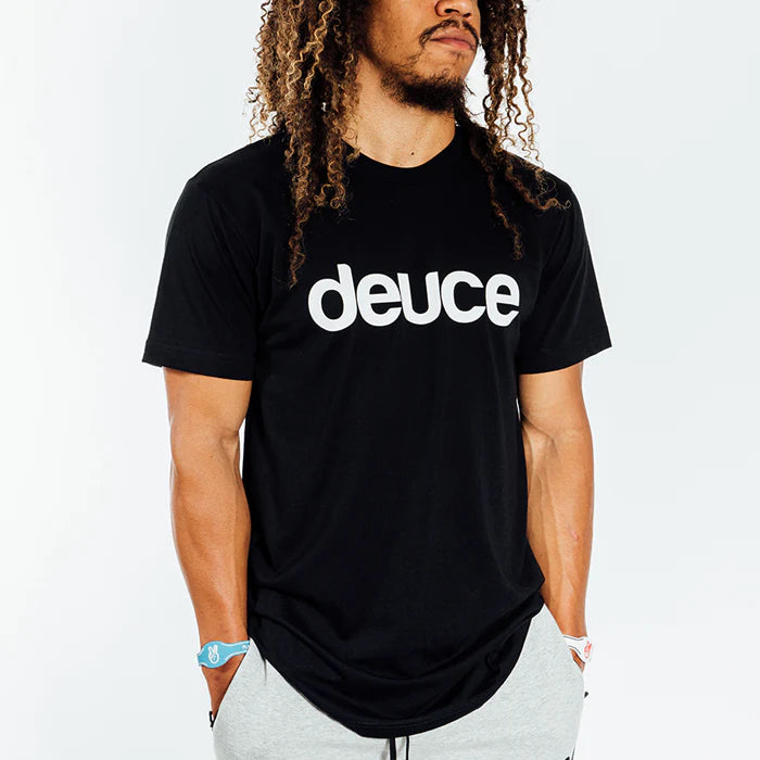 DEUCE LOGO TEE | WHITE/BLACK/GREY