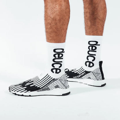 Deuce Crew Socks | White