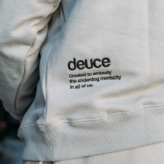 DEUCE PREMIUM HOODIE | GREY