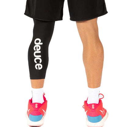 DEUCE ONE LEGGED BASKETBALL TIGHTS | BLACK