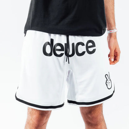 DEUCE VIBE SHORTS | WHITE